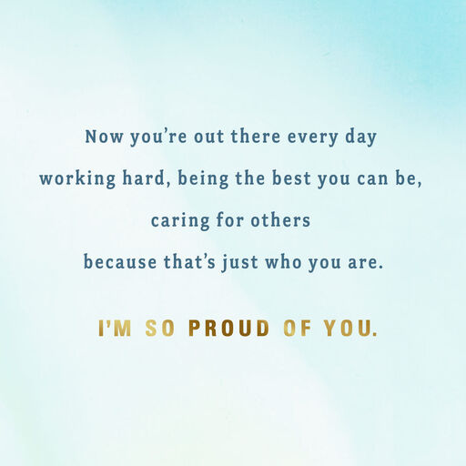 I'm So Proud of You Nurses Day Card, 