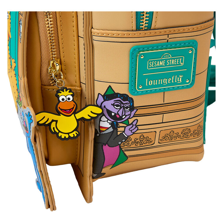 Sesame Street Neighborhood Mini Backpack detail image number 5