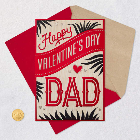 My Love and Gratitude Always Valentine's Day Card for Dad, , large image number 6