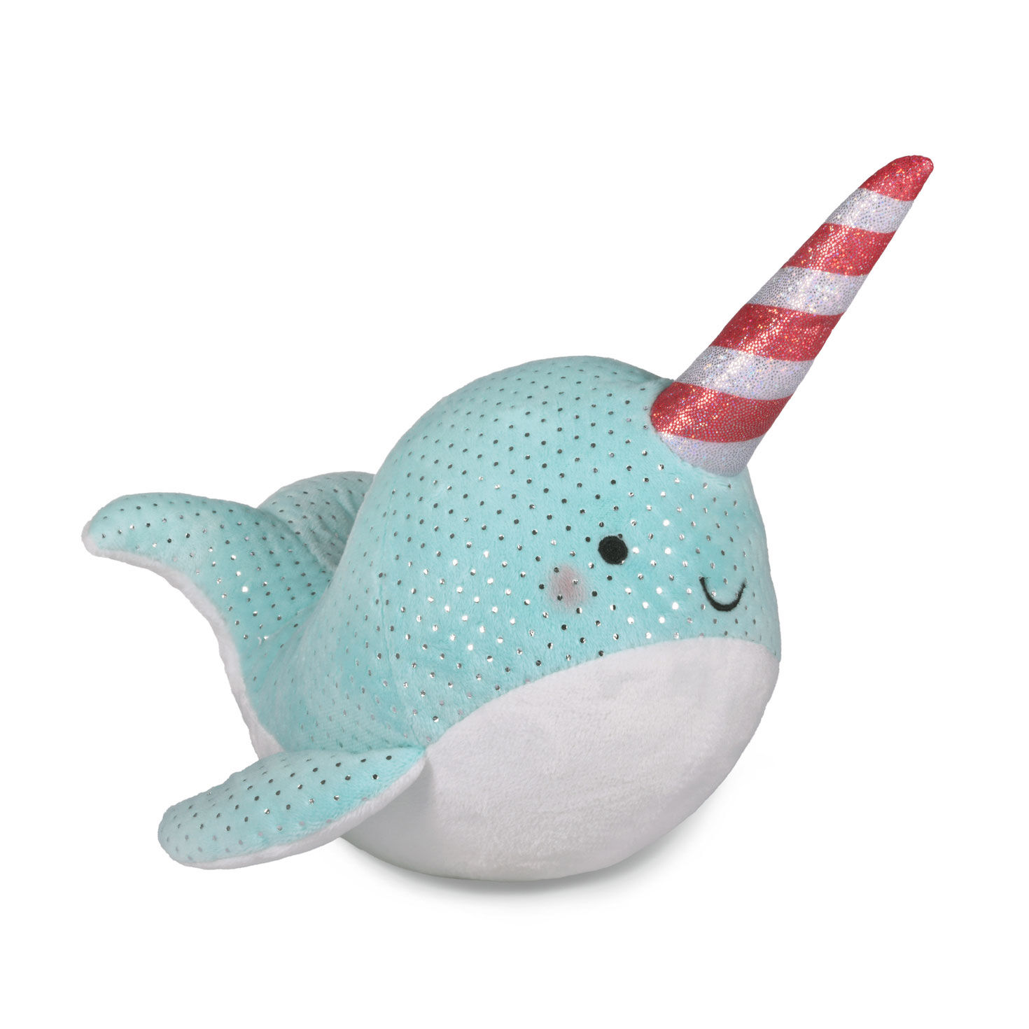 Festive Narwhal Plush, 8"