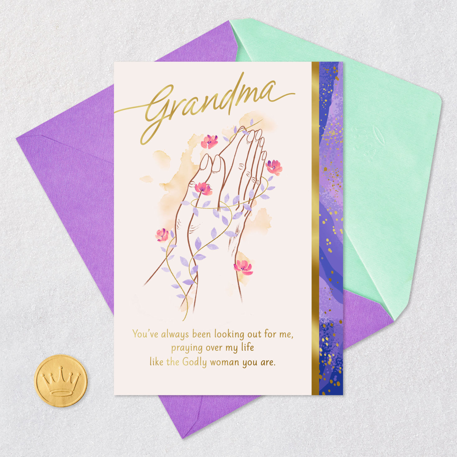 You're a Powerful Example of Faith Birthday Card for Grandma, , large image number 5