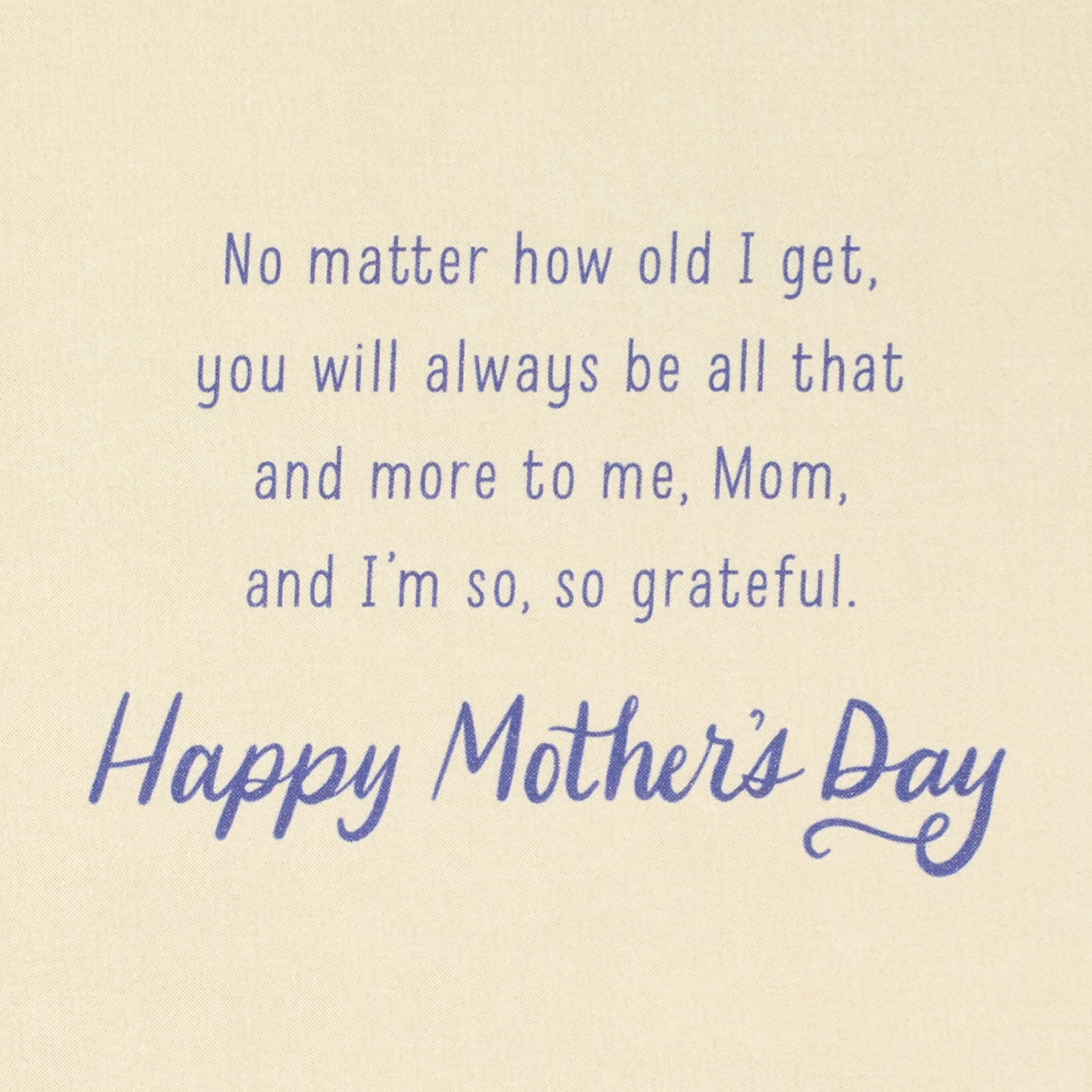 Ogee Pattern Border Mom Mother's Day Card  image number 2