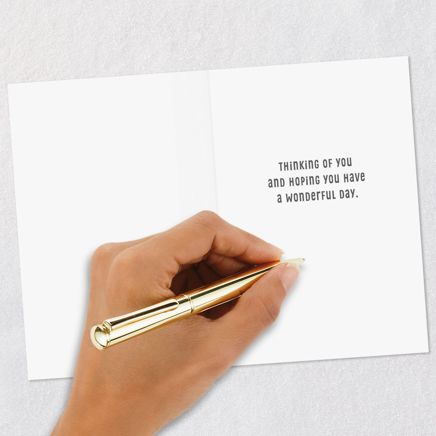 Bunnies and Eggs on Purple Easter Cards Pack Signing card image number 6