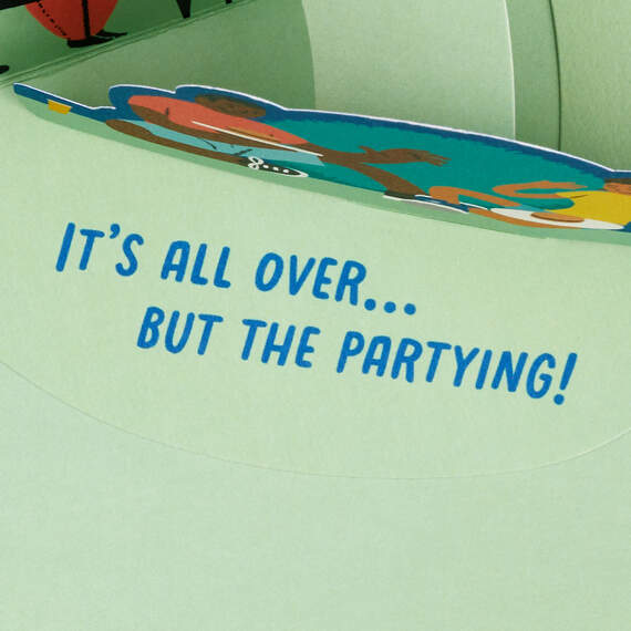 It's Party Time! Pop-Up Graduation Card, , large image number 3