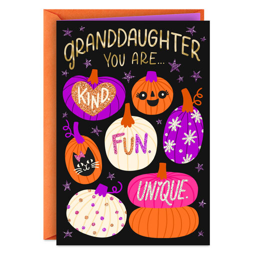 So Much to Love Halloween Card for Granddaughter, 