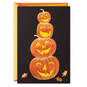 Stack of Pumpkins Halloween Card, , large image number 1