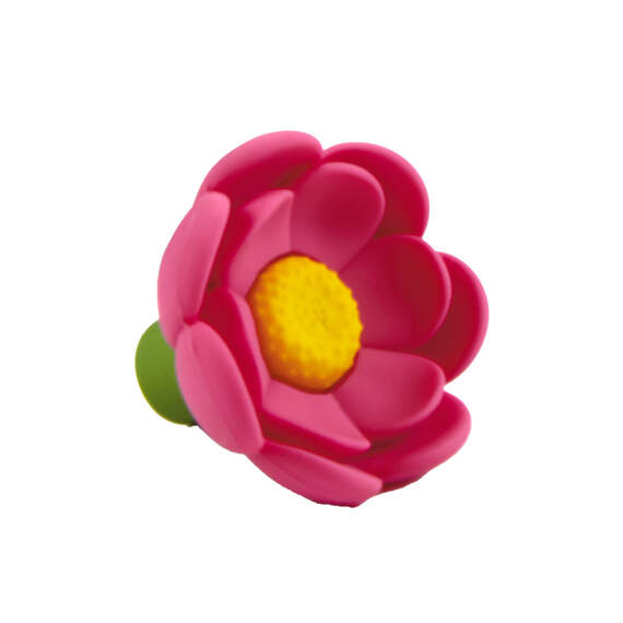 Charmers Pink Flower Silicone Charm