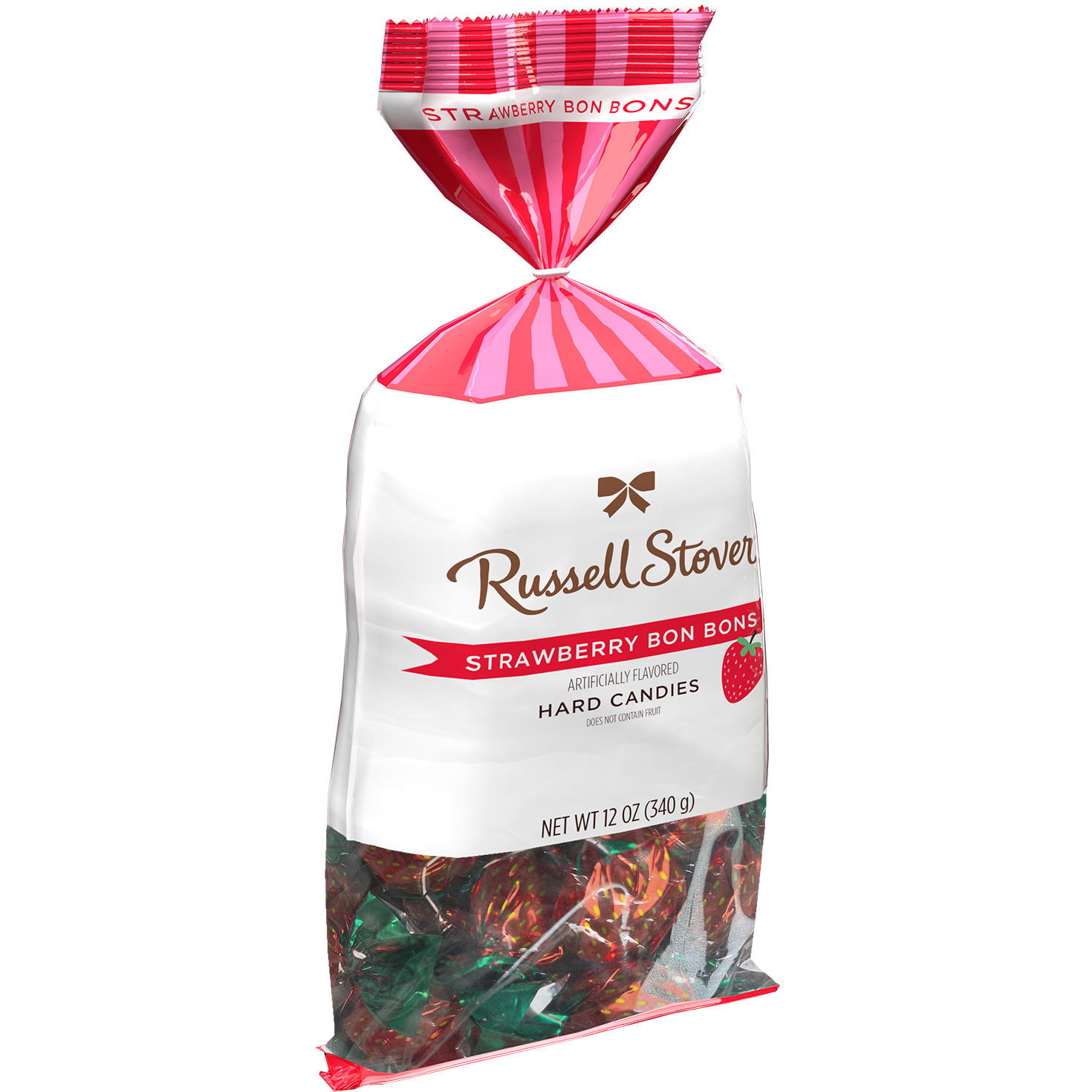 Strawberry Hard Candies With Strawberry Filling side image number 3