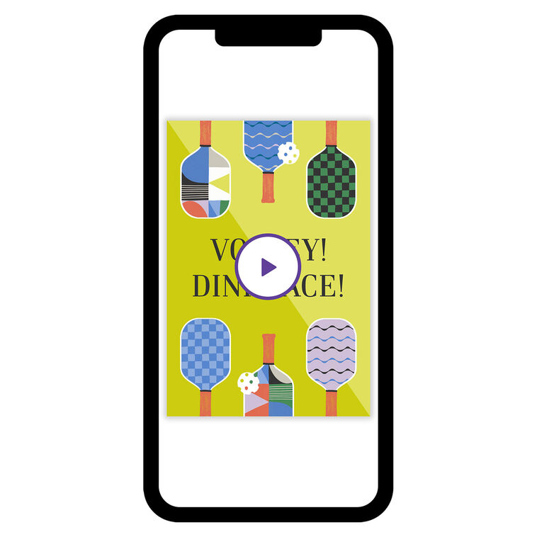 Pickleball eCard