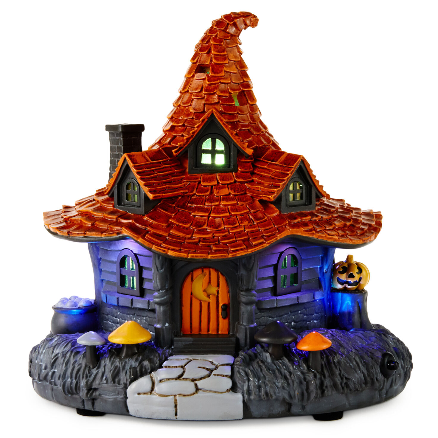 Hauntsville Collection Witch House Tabletop Decoration, 7.5"