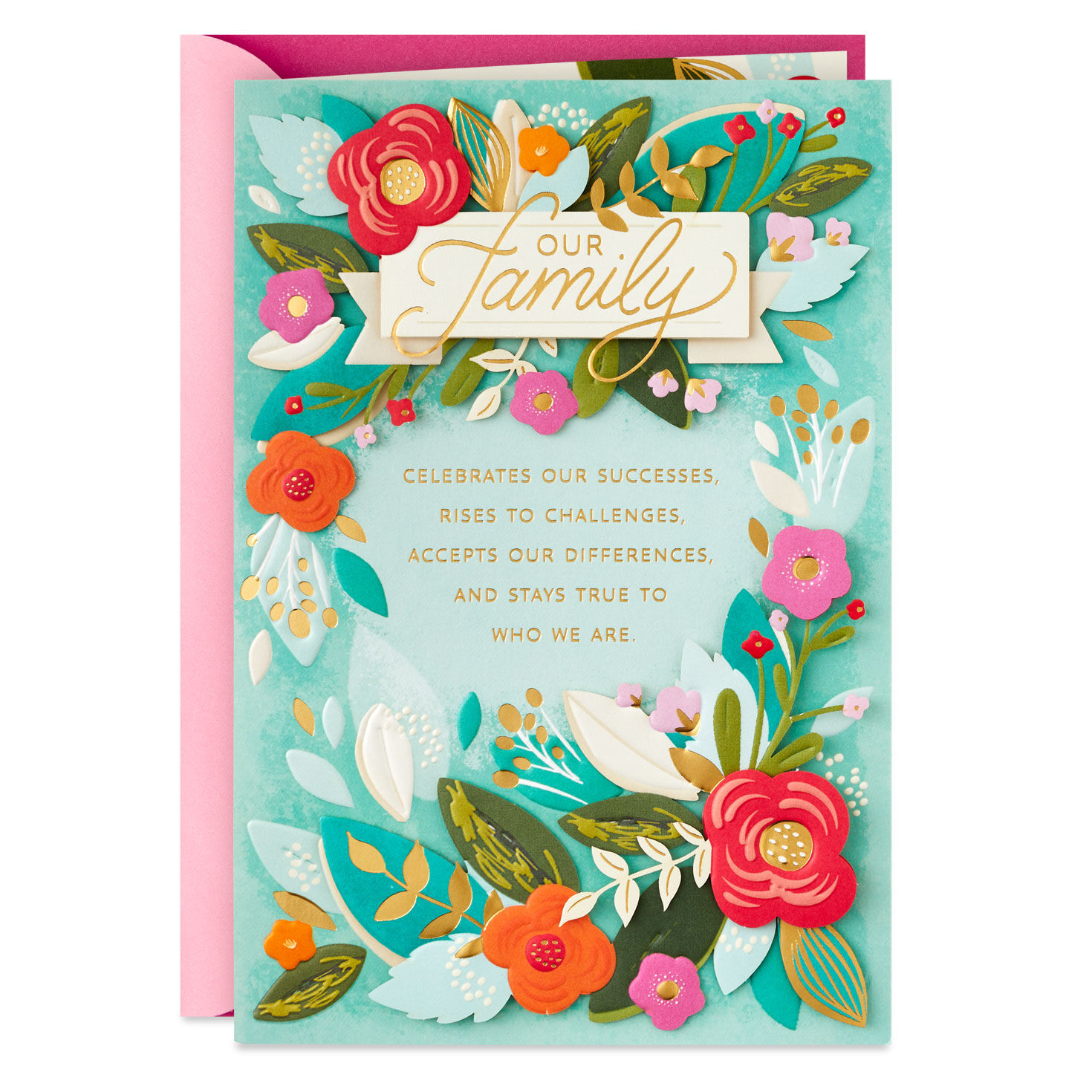 You’re the Core of Our Family Mother's Day Card for Mom From All of Us