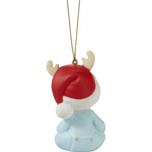 Precious Moments Baby's First Christmas Boy 2023 Ornament, 3", 