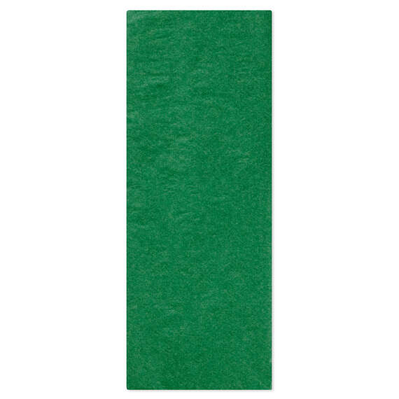 Solid Dark Green Tissue Paper, 12 sheets