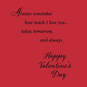 Always Remember I Love You Valentine's Day Card, , large image number 2