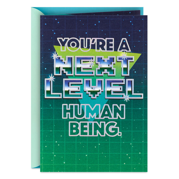 You're Master Level Awesome Birthday Card