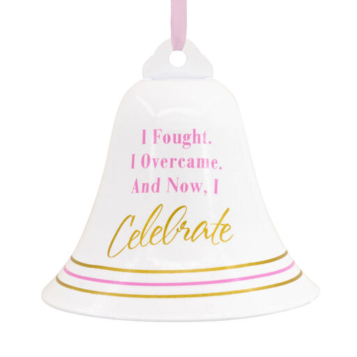 Cancer Bell Hallmark Ornament, 