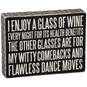 Primitives by Kathy Glass of Wine Box Sign, , large image number 1