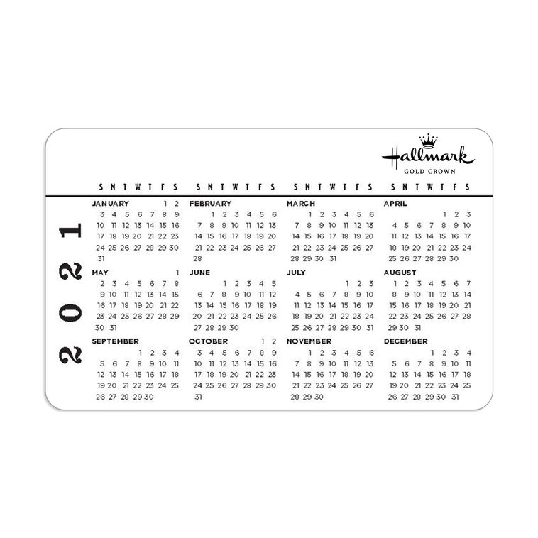 2021 Hallmark Pocket Calendar - Greeting Cards | Hallmark 2021-hallmark-pocket-calendar-greeting-cards-hallmark