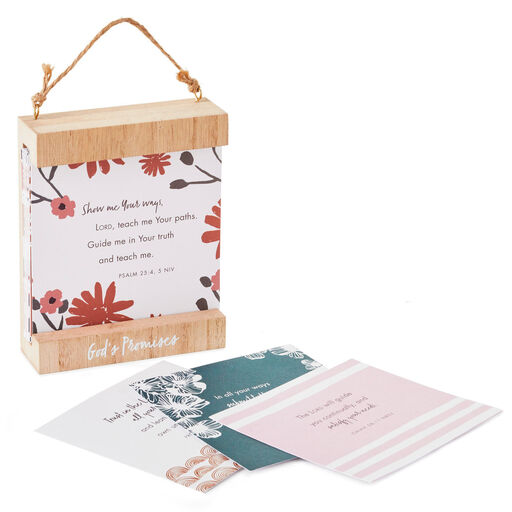 God's Promises Changeable Hanging Quote Sign, 4x5, 