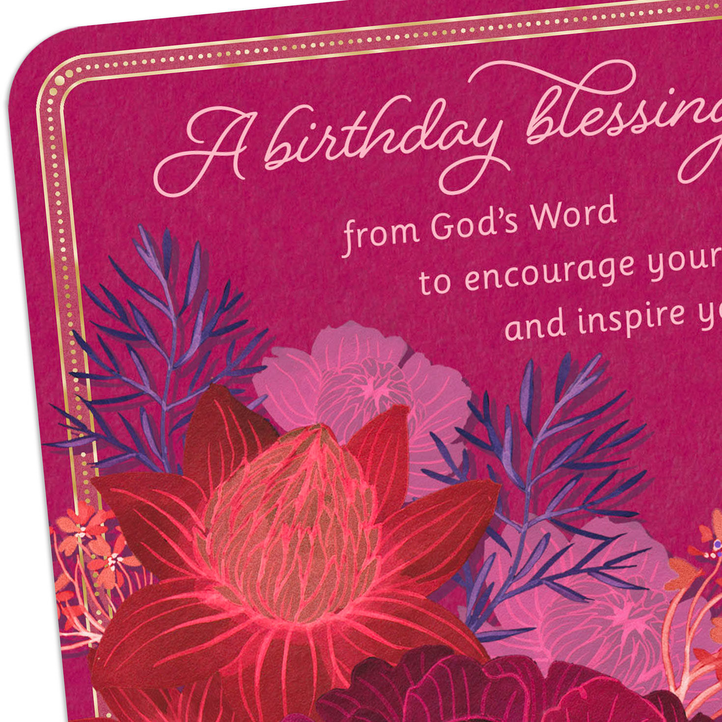 A Blessing to Encourage Your Heart Religious Birthday Card for only USD 3.99 | Hallmark