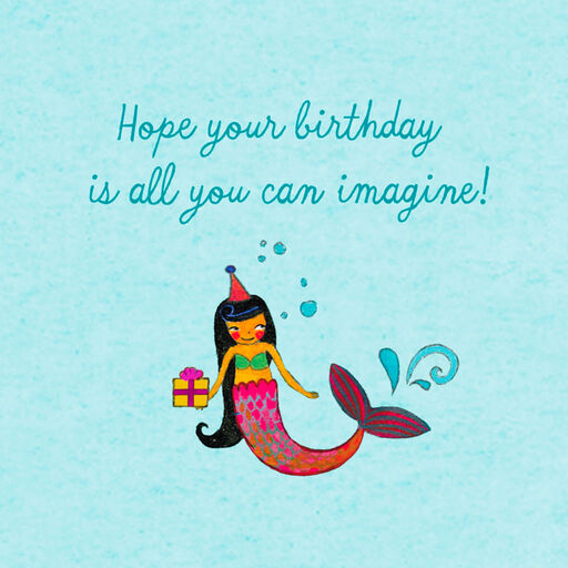 UNICEF Mermaid Birthday Card, 