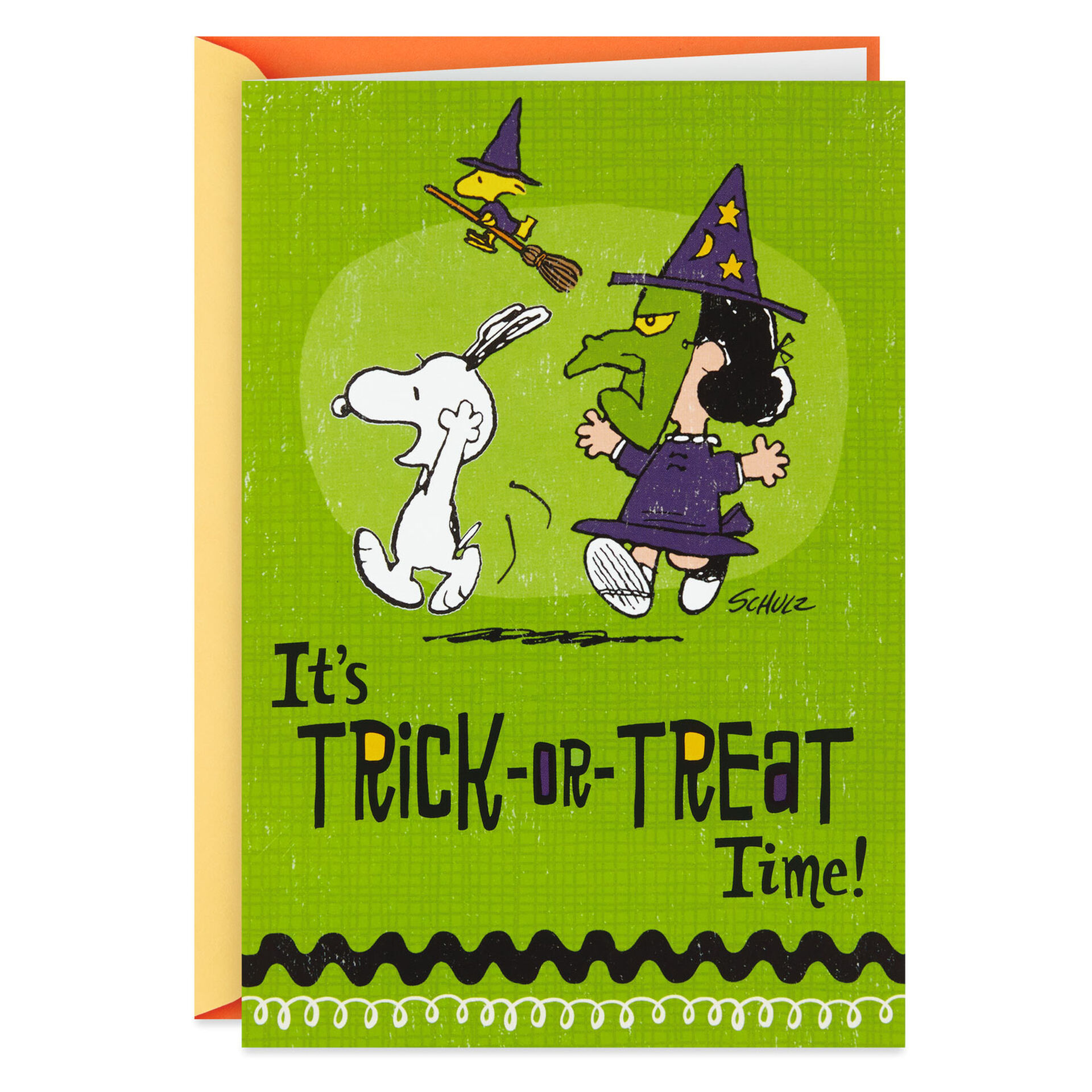 Peanuts® TrickorTreat Halloween Card With Stickers Greeting Cards