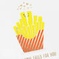 French Fries Funny Love Card Card Front Detail image number 4
