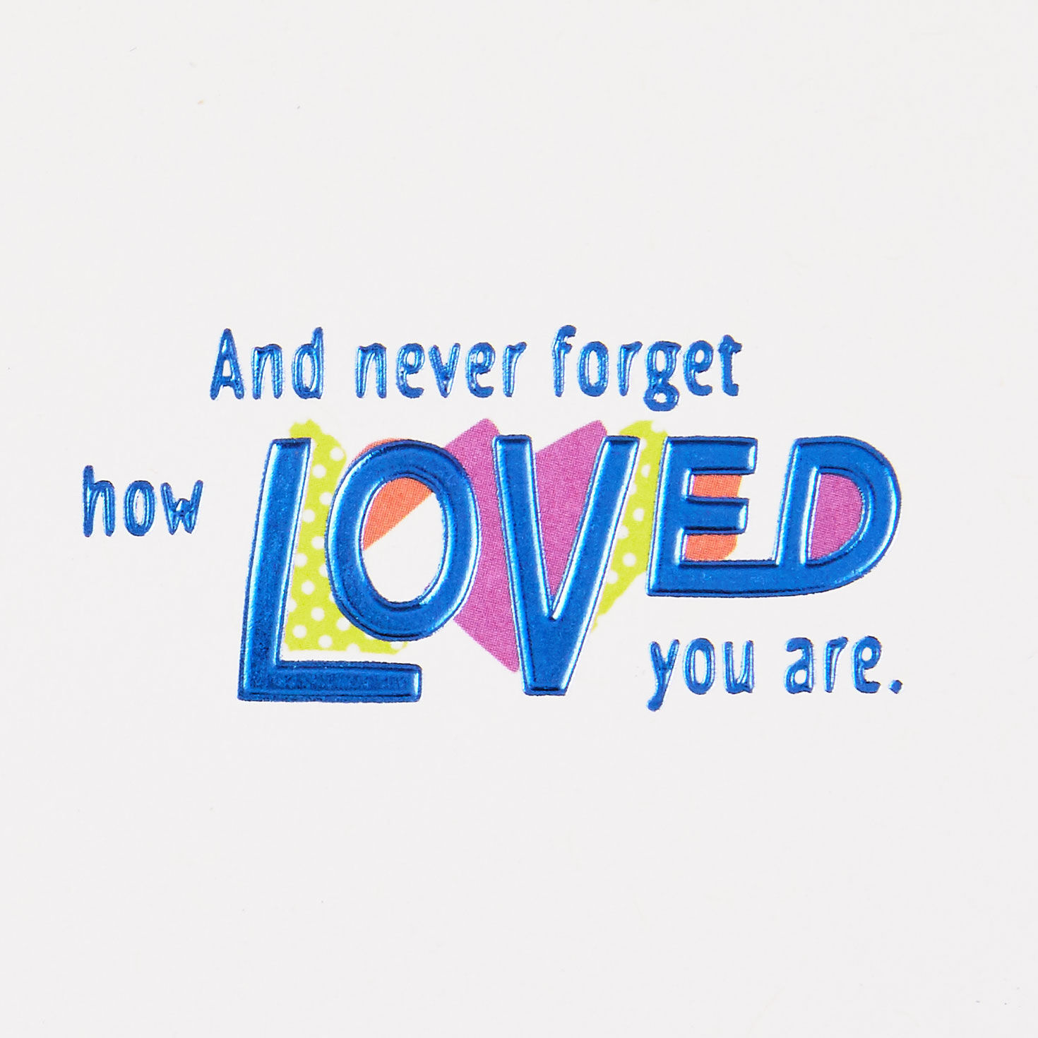 Never Forget How Loved You Are Birthday Card for Granddaughter, , large image number 3