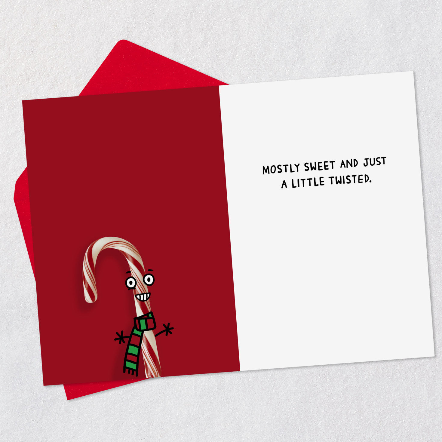 You're Like a Candy Cane Funny Christmas Card, , large image number 3