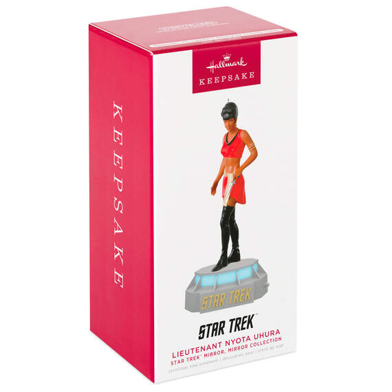 Star Trek™ Mirror, Mirror Collection Lieutenant Nyota Uhura Ornament With Light and Sound, , large image number 4