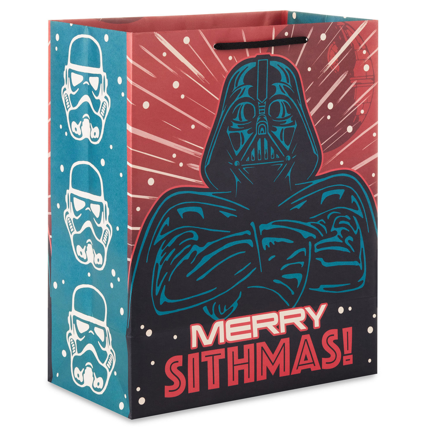 13" Star Wars™ Darth Vader™ Merry Sithmas Large Holiday Gift Bag for only USD 4.49 | Hallmark