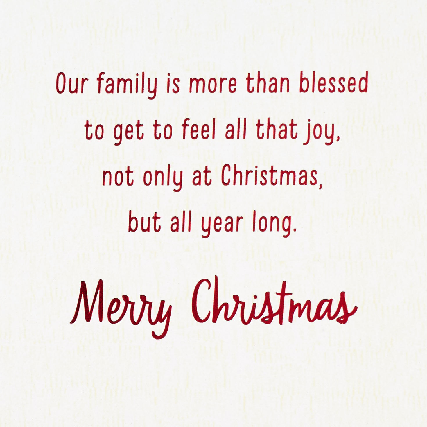 Girl Decorating Tree With Lights Christmas Card Sentiment image number 3