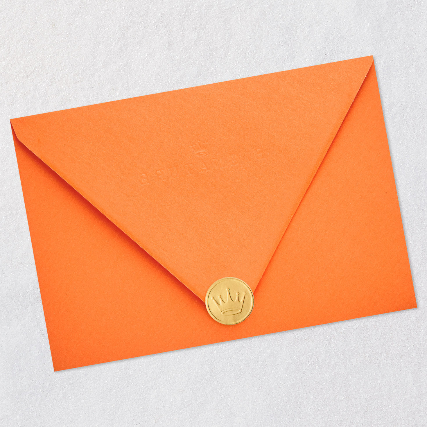 Multi-Layer Cake and Candles Birthday Card Envelope Back with Seal image number 8