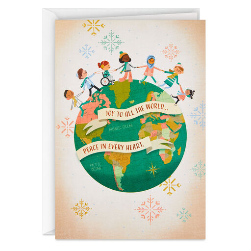 UNICEF Joy to All the World Boxed Christmas Cards, Pack of 12, 
