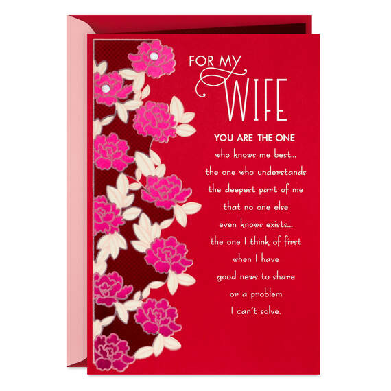 You'll Always Be the One Valentine's Day Card for Wife