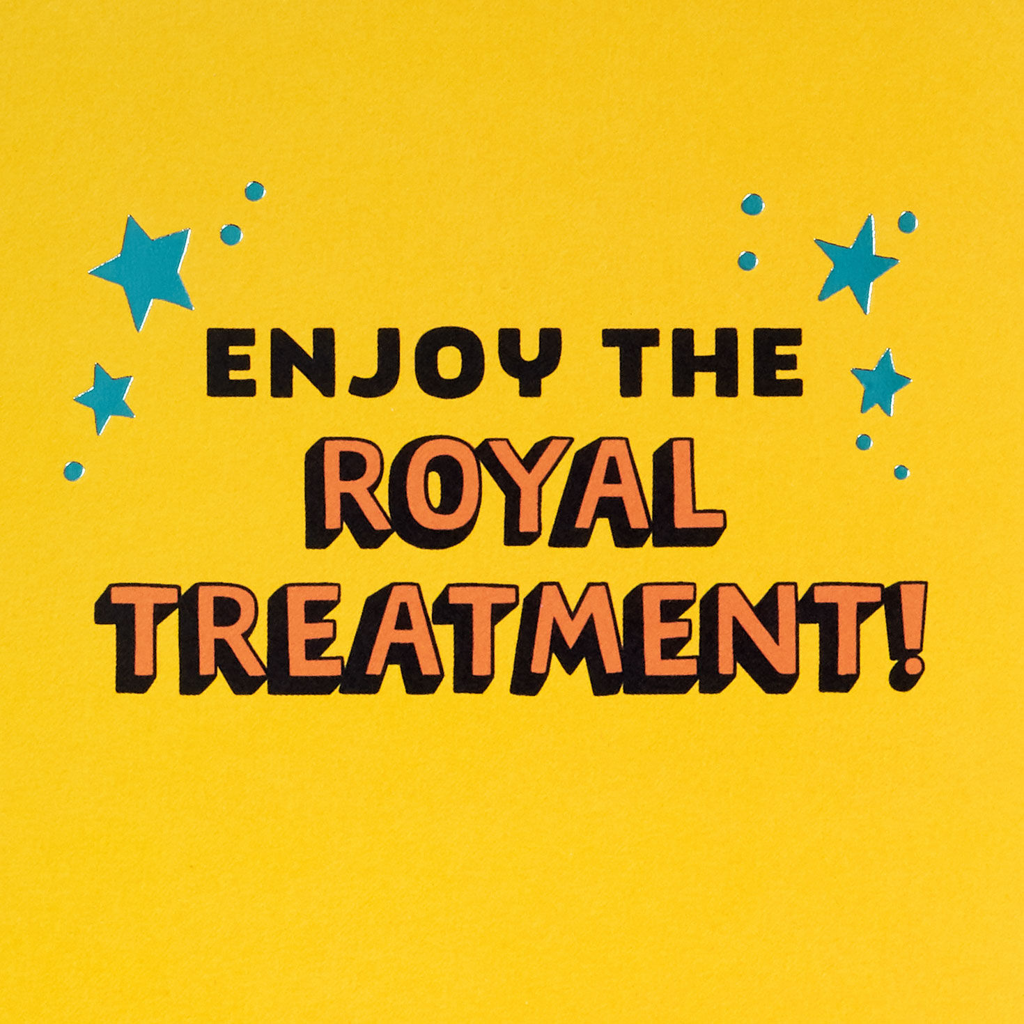 Enjoy the Royal Treatment 5th Birthday Card With Crown and Stickers for only USD 6.99 | Hallmark