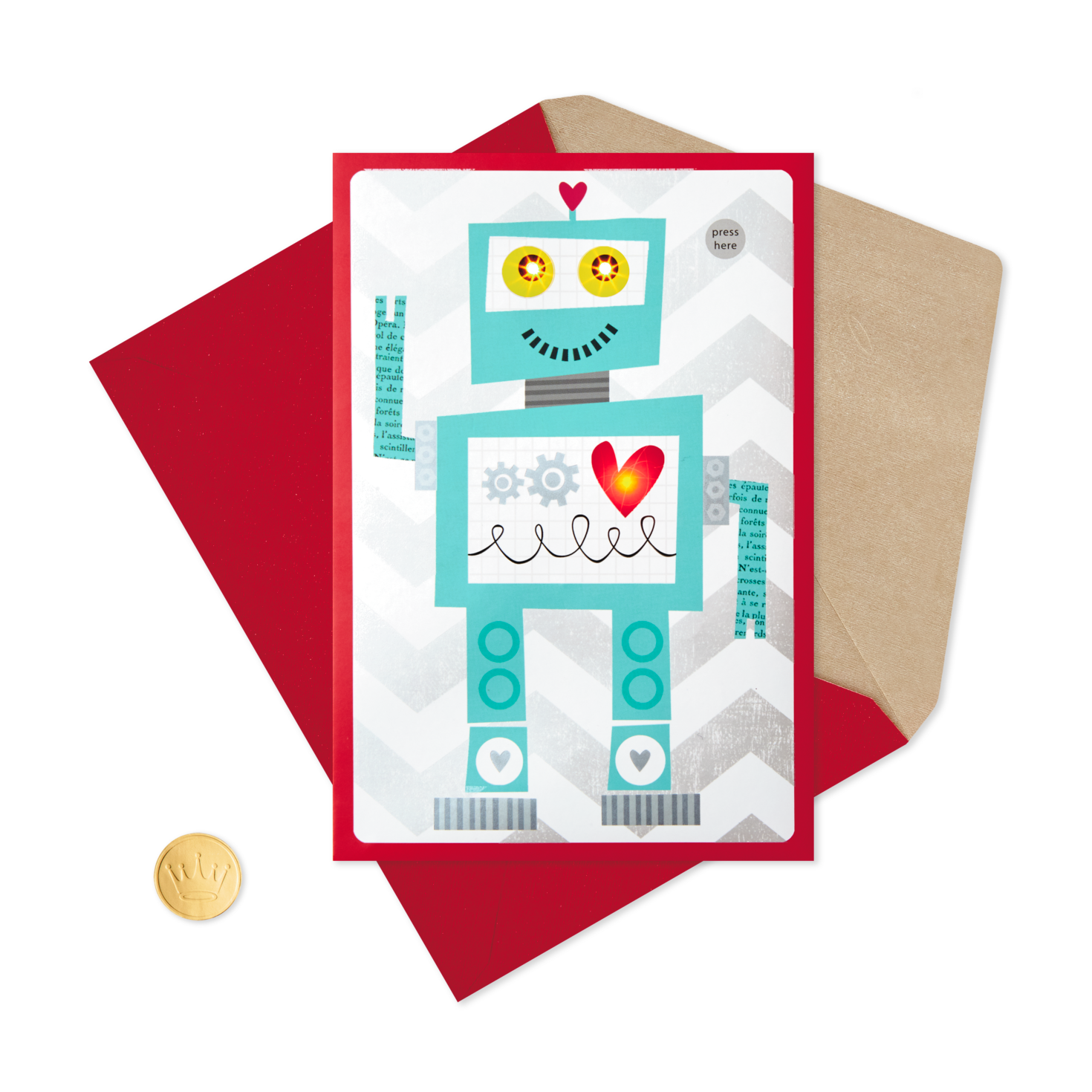 robot valentines day card for kids with sound greeting cards valentines card for children