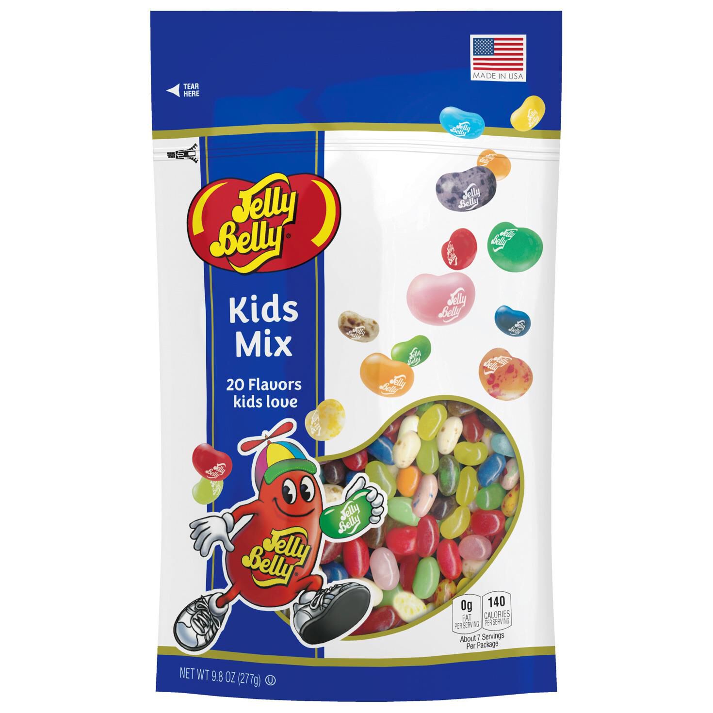 A bag store of jelly beans
