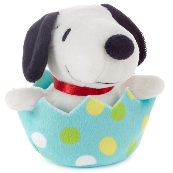 Peanuts® Zip-Along Snoopy in Egg Easter Plush, 4"