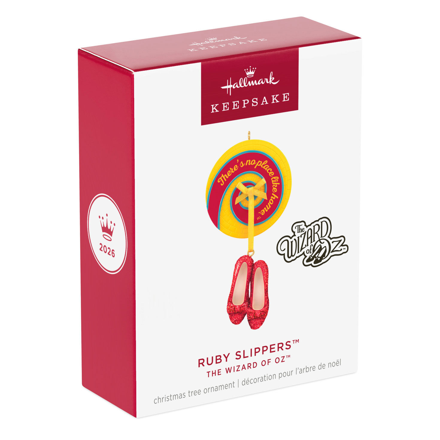 Red Shoes Yellow Brick Circle Keepsake Ornament package front image number 7