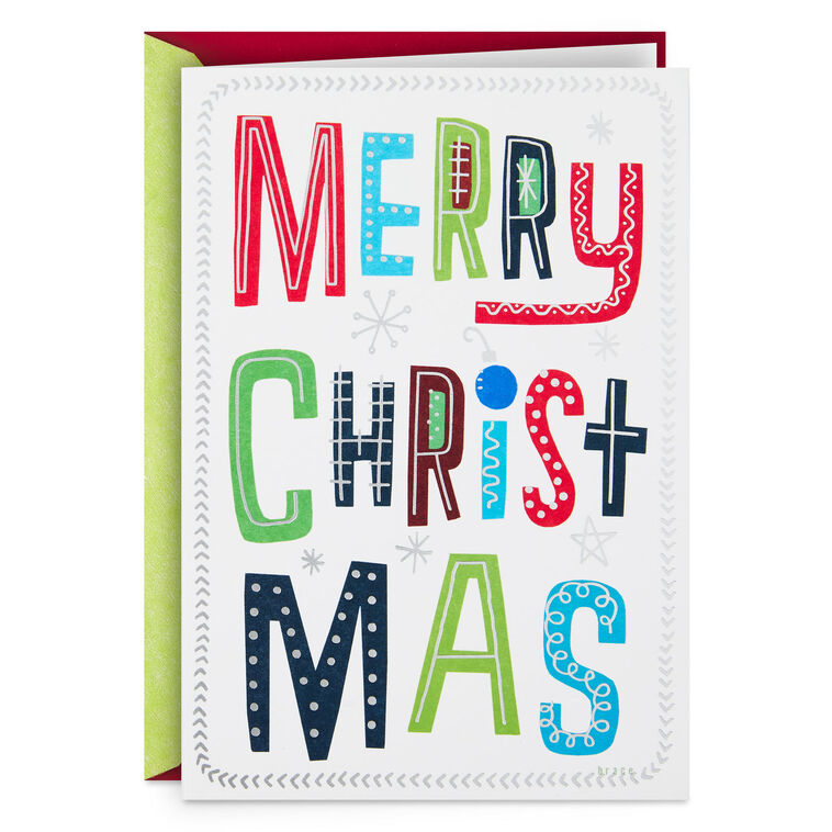 Merry Christmas to You Christmas Card