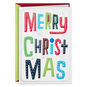 Colorful Letters Christmas Card Card Front image number 1