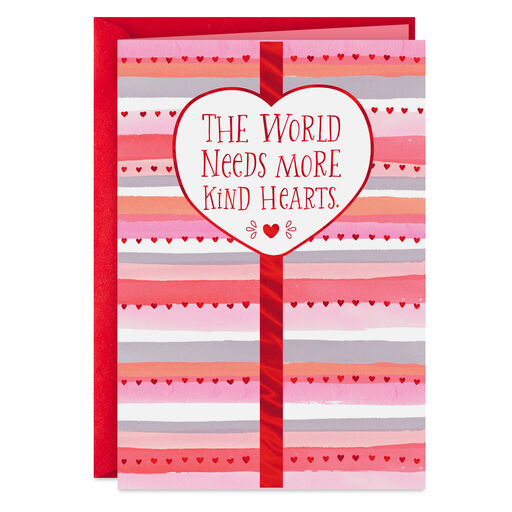 Kind Hearts Like Yours Valentine's Day Card, 