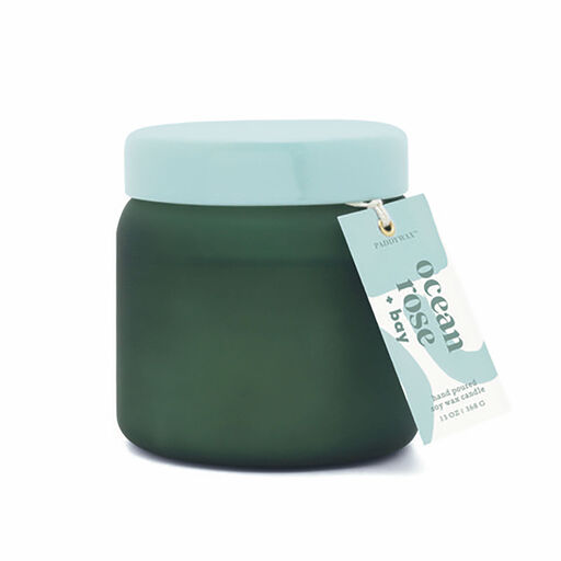 Ocean Rose/Bay Lidded Glass Jar Candle, 13 oz., 
