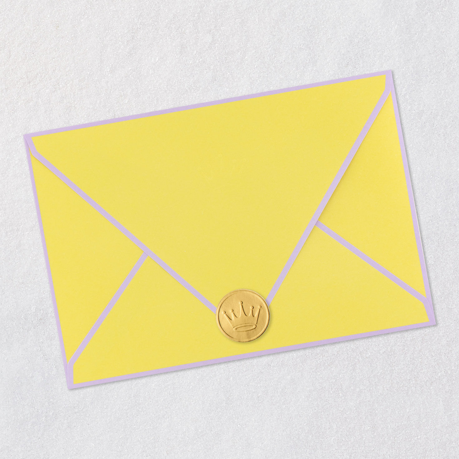 Bunny on Scooter Fun Easter Card Envelope Back with Seal image number 9