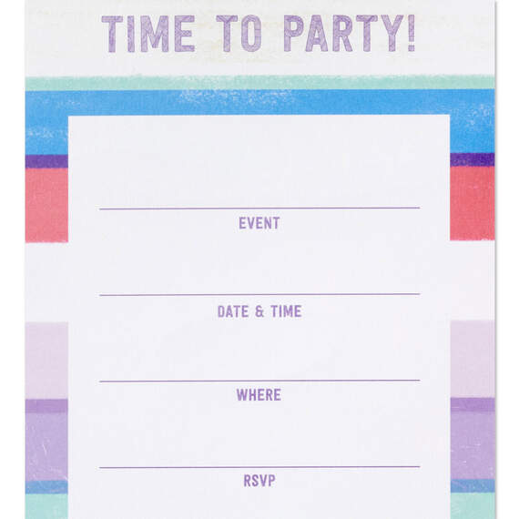 Cocktail Cheers Fill-in-the-Blank Party Invitations, Pack of 10, , large image number 3