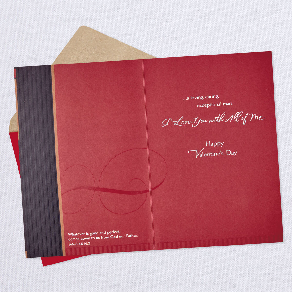 Exceptional Man Religious Valentine's Day Card for Husband - Greeting ...