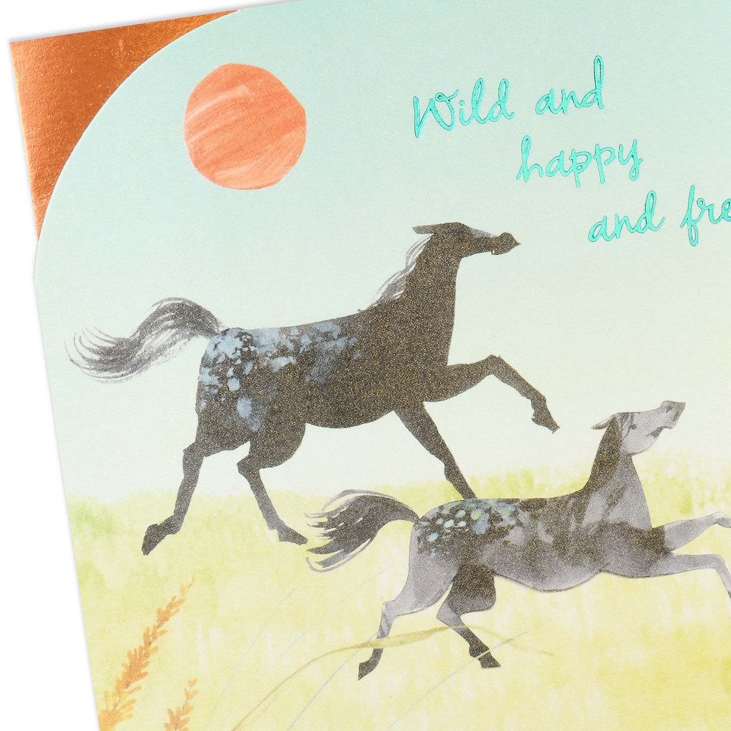 Wild, Happy and Free Birthday Card, , large image number 4