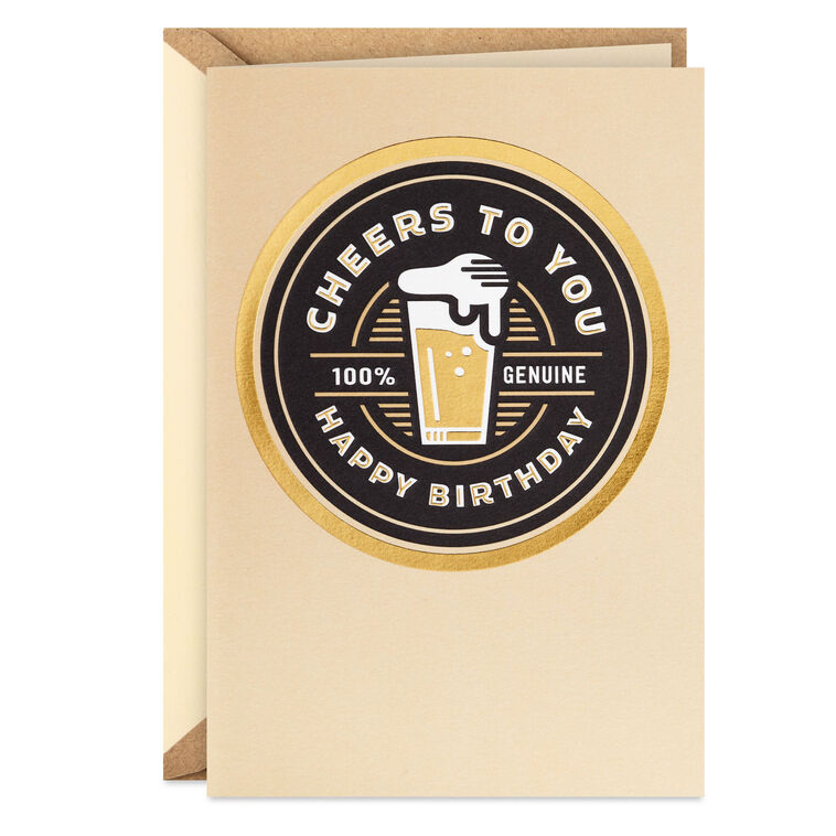 Cheers to You Birthday Card