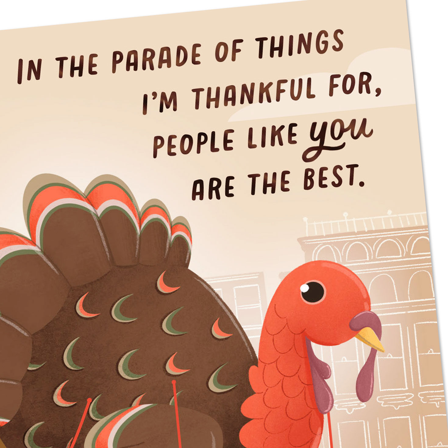 Parade of Thankfulness Thanksgiving Card for only USD 2.99 | Hallmark